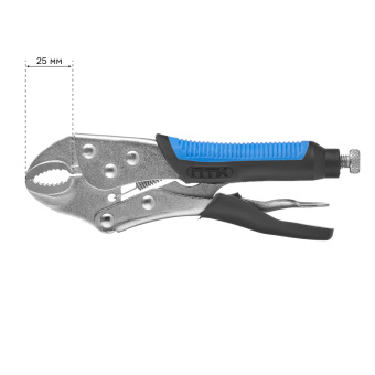 Зажим ручной с фиксатором РЗФ-7,0 (Тип Y) ПТК 005.010.554