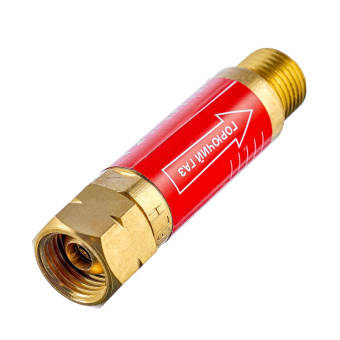 Клапан огнепреградительный газовый КОГ (на редуктор) М16х1,5LH ПТК 001.050.102