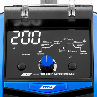 ПТК МАСТЕР TIG 200 P AC/DC D92 LED ПТК 005.100.377