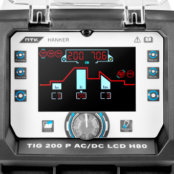 ПТК HANKER TIG 200 P AC/DC LCD H80 ПТК 005.400.409