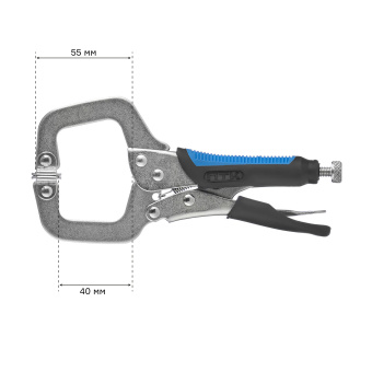 Зажим ручной с фиксатором РЗФ-6,0 (Тип С) ПТК 005.010.551