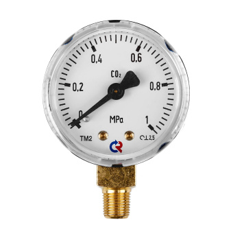 Манометр 1,0 МПа, 1/8 NPT, углекислый газ ПТК 001.050.914