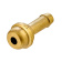 Ниппель ø6 под гайку М16х1,5, латунь ПТК 001.050.209