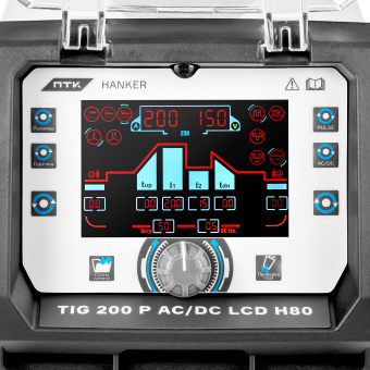 ПТК HANKER TIG 200 P AC/DC LCD H80 ПТК 005.400.409